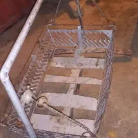 سلام یک عدد گهواره بچه قدیمی بالای ۵۰سال قدمت|کالسکه و لوازم جانبی|کلاله, |دیوار