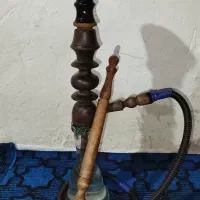 قلیان چوبی کهنه