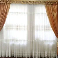 پرده همراه با آستر،پنل،گوی و منگوله و کتیبه|پرده، رانر، رومیزی|ایلام, |دیوار