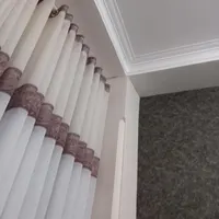 پرده حریر کتان پانچ نونونو