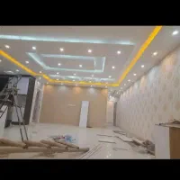 کناف،لاین نوری، سقف کاذب pvc،ماربل شیت و ترمووال