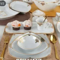 سرویس چینی ۳۰نفره پردیس کد ۱۸۴ طرح برلیان ۲۰۹پارچه|ظروف سرو و پذیرایی|اصفهان, خانه اصفهان|دیوار