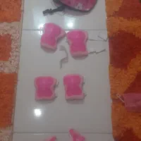 اسکیت کفشی مدل پاور صورتی همراه با وسایل ایمنی|دوچرخه، اسکیت، اسکوتر|فردیس, نسترن غربی|دیوار