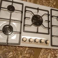 اجاق گاز صفحه ای استیل برچسب سفید کنده میشه|اجاق گاز و لوازم برقی پخت‌وپز|ماهدشت, |دیوار