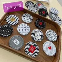 درب بانکه و شیشه ۶تایی طرح دار(گالری شیوا)