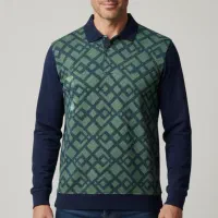 بلوز یقه دار ژاکارد ترک