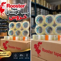 چسب پهــن 5سانتی کریستال خروس