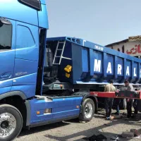 تریلی کمپرسی سه محورطرح مارال|قطعات یدکی و لوازم جانبی|همدان, |دیوار
