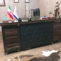 میز مدیریتی و کتابخانه اداری