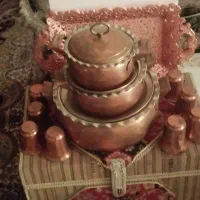 سماور  و ظروف مسی و برنجی قدیمی خ|کلکسیون اشیاء عتیقه|ایرانشهر, |دیوار