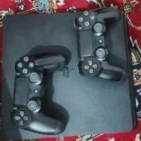 ps4 دو دسته+انچارتد۴