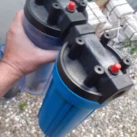 فیلتر آب دو مرحله ایی بعد از کنتور