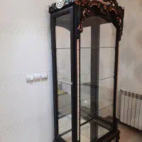 بوفه چوبی بسیار زیبا|بوفه، ویترین، کنسول|تهران, دریان‌نو|دیوار
