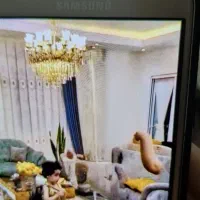 لوستربرنج مربع ۱۲ شعله دور نگین|لوستر و چراغ آویز|پاکدشت, پاکدشت (مامازند)|دیوار