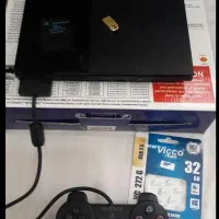 پلی استیشن ۲ سونی ۲ ps2 مشابه نو لنز قوی فلش 16