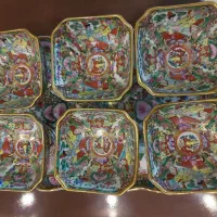 چینی گل مرغی بستنی خوری پرکارترین طرح گل مرغی