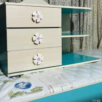 تخت و کمد کودک ونوجوان|تخت و سرویس خواب|قائم‌شهر, |دیوار