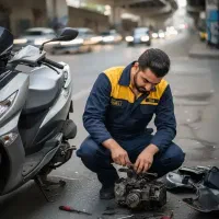 عیب یابی و تعمیر موتور در پارکینگ آپارتمان شما