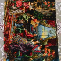 تابلو فرش  ابریشم