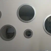 آیینه دکوراتیو ۵ تیکه