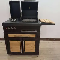 میز و صندلی باغی و ویلایی ترکیب چوب ترمو و فلز|میز و صندلی غذاخوری|تهران, آجودانیه|دیوار