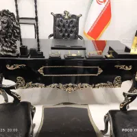 مبلمان اداری میز مدیریت کلاسیک صندلی مدیریت|مبلمان اداری|تهران, حسن‌آباد|دیوار