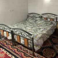 دوعدد ملحفه ۲ رو همراه روتختی و روبالشتی