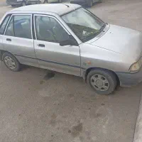 پراید نقرای دوگانه‌سوز کارخانه مدل85