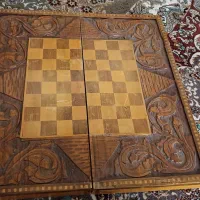 تخته نرد چوبی
