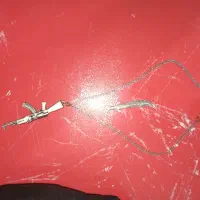 گردنبند همراه با دو پلاک