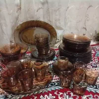 سرویس چینی 6 نفره فقط بشقاب شام خوریش 12عددهس