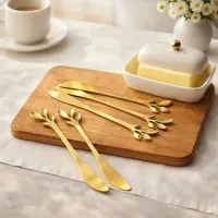 کارد کره برگ طلایی