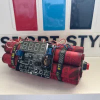 ساعت رومیزی طرح بمب