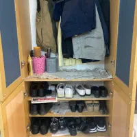 جاکفشی دو قسمتی ام دی اف|جاکفشی، کمد، دراور|تهران, باغ فیض|دیوار