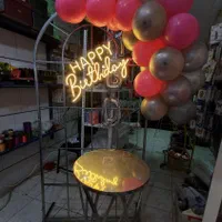 ریسه بادکنک اجاره استند  دکورتولد بادکنکارایی