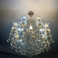 لوستر کریستالی ۱۶ شاخه