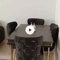 فروش میز ناهار خوری چهارنفره و پرده