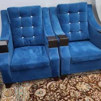 مبلمان 7 نفره درحد نو تمیز بدون هیچگونه خرابی|مبلمان خانگی و میز عسلی|امیدیه, |دیوار