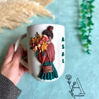 ماگ وقاب عروسکی|صنایع دستی و سایر لوازم تزئینی|تهران, منیریه|دیوار