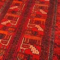 قالیچه دستباف قدیمی|گلیم، جاجیم، گبه|بیرجند, |دیوار