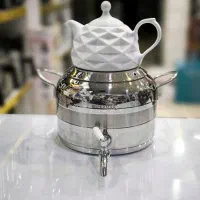 کتری قوری ترکیه ای ورق ضخیم، کف چدن اصلی|قوری، کتری، قهوه‌ساز دستی|قم, علی آباد سعدگان|دیوار