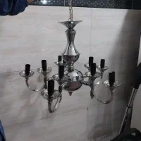 لوستر برنجی برنز|لوستر و چراغ آویز|رباط‌کریم, نصیرشهر|دیوار