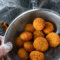 فروش عمده خمیر فلافل عمو اسی تولید روز(پیک رایگان)