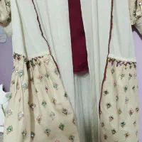مانتو در حد نو با شال ست