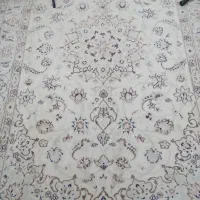 قالیچه ۴ متر کرک گل ابریشم کرم کاشان|فرش|تهران, شکیبا|دیوار