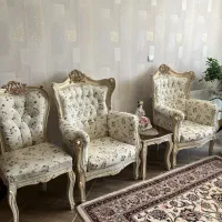 فروش مبل سلطنتی ۹ نفره|مبلمان خانگی و میز عسلی|مهاجران, |دیوار