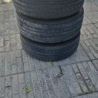 رینگ استیل ، لاستیک خارجی  سایز 195/55/15  در سایز|قطعات یدکی و لوازم جانبی|شهرکرد, |دیوار