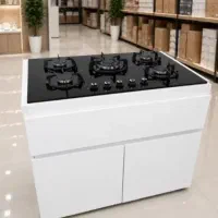 اجاق گاز شیشه ای ام دی اف کد ۸۰