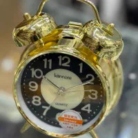 ساعت رومیزی کلاسیک طلایی ۱۰سانت برند kannore