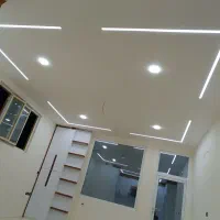 لاین نوری روی گچ بدونه کناف